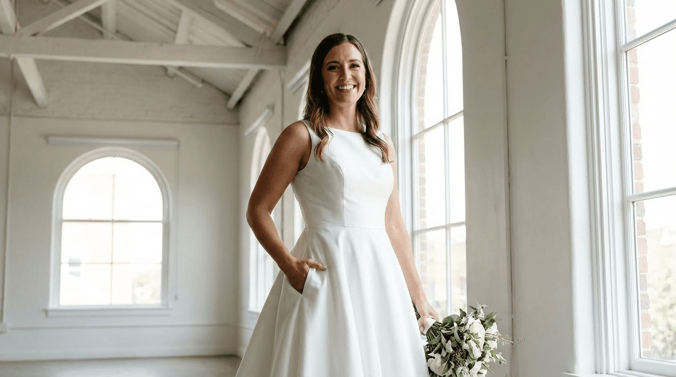 Wedding Dress with Pockets: Practicality Meets Bridal Chic
