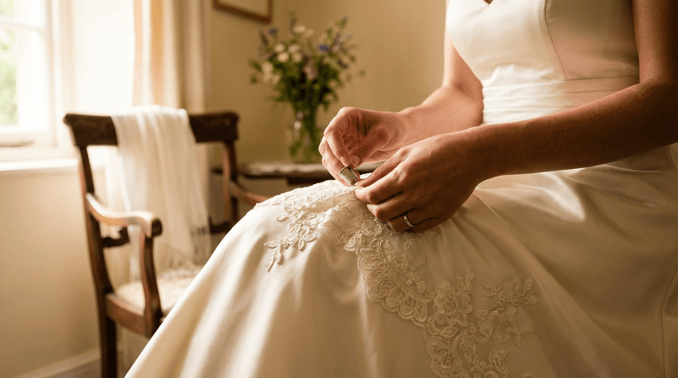DIY Wedding Dress Alterations: Simple Fixes for Your Big Day