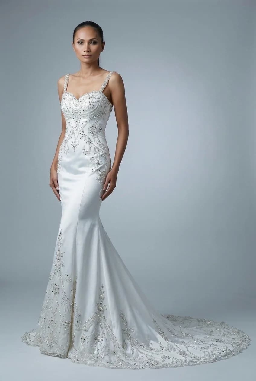 Wedding dress design - mermaid