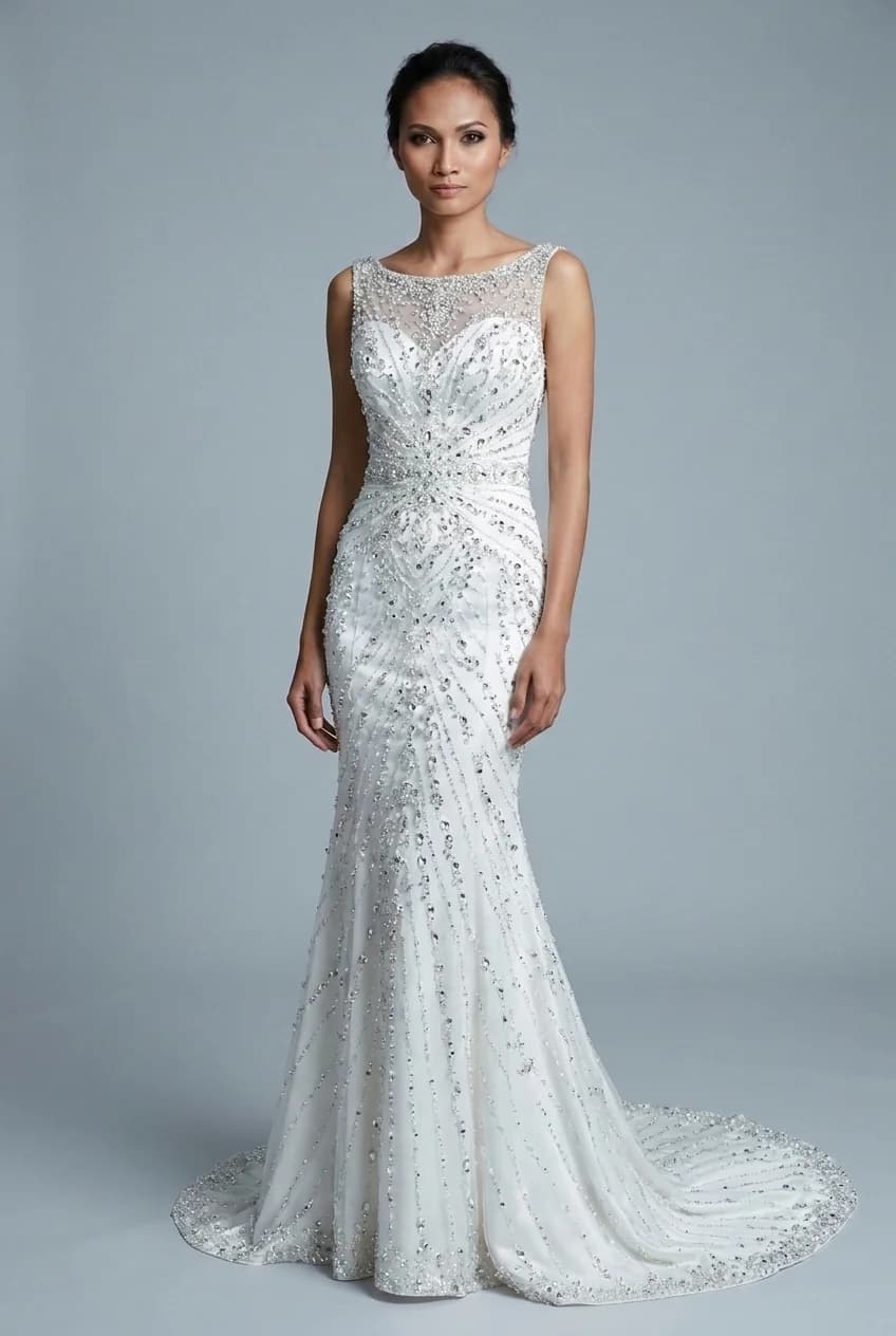 Wedding dress design - mermaid