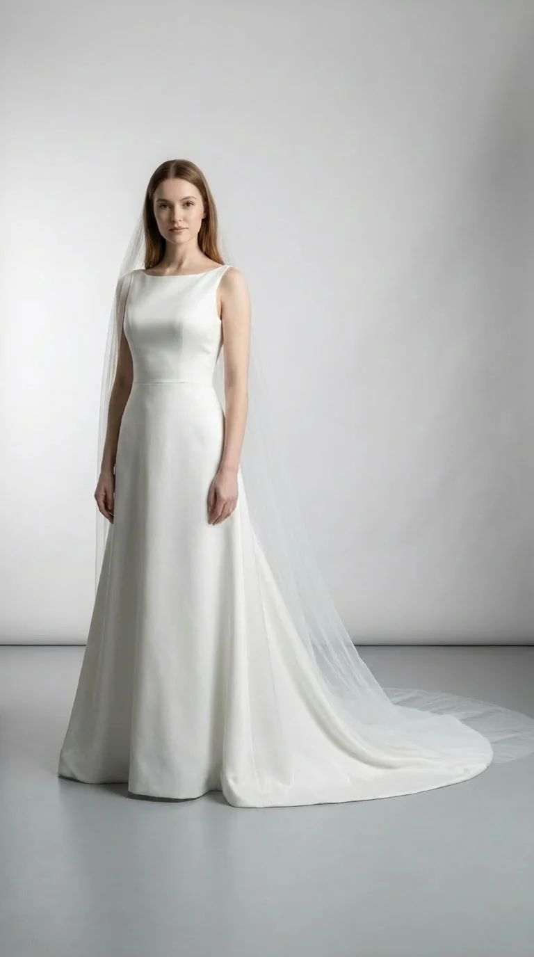 Wedding dress design - a-line