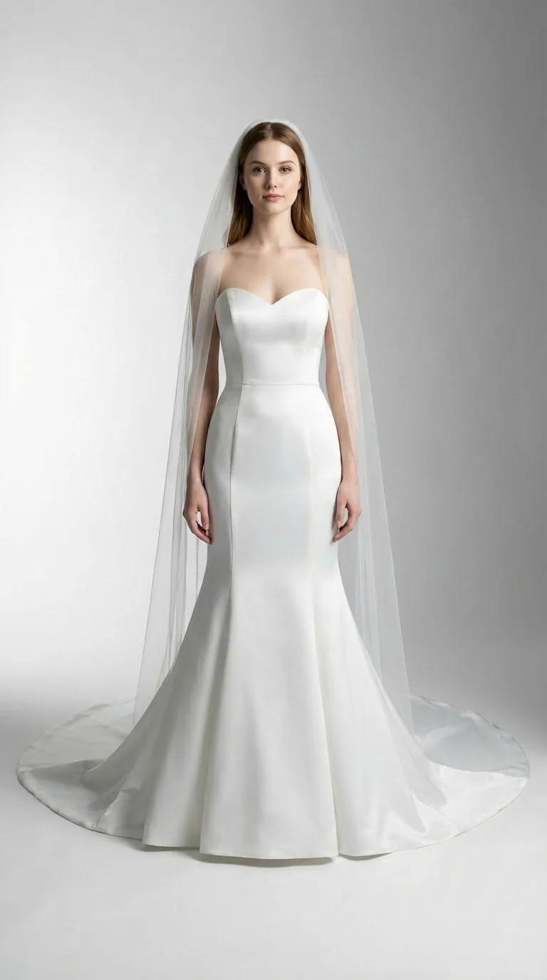 Wedding dress design - trumpet