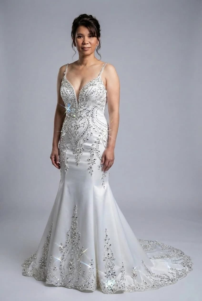 Wedding dress design - mermaid