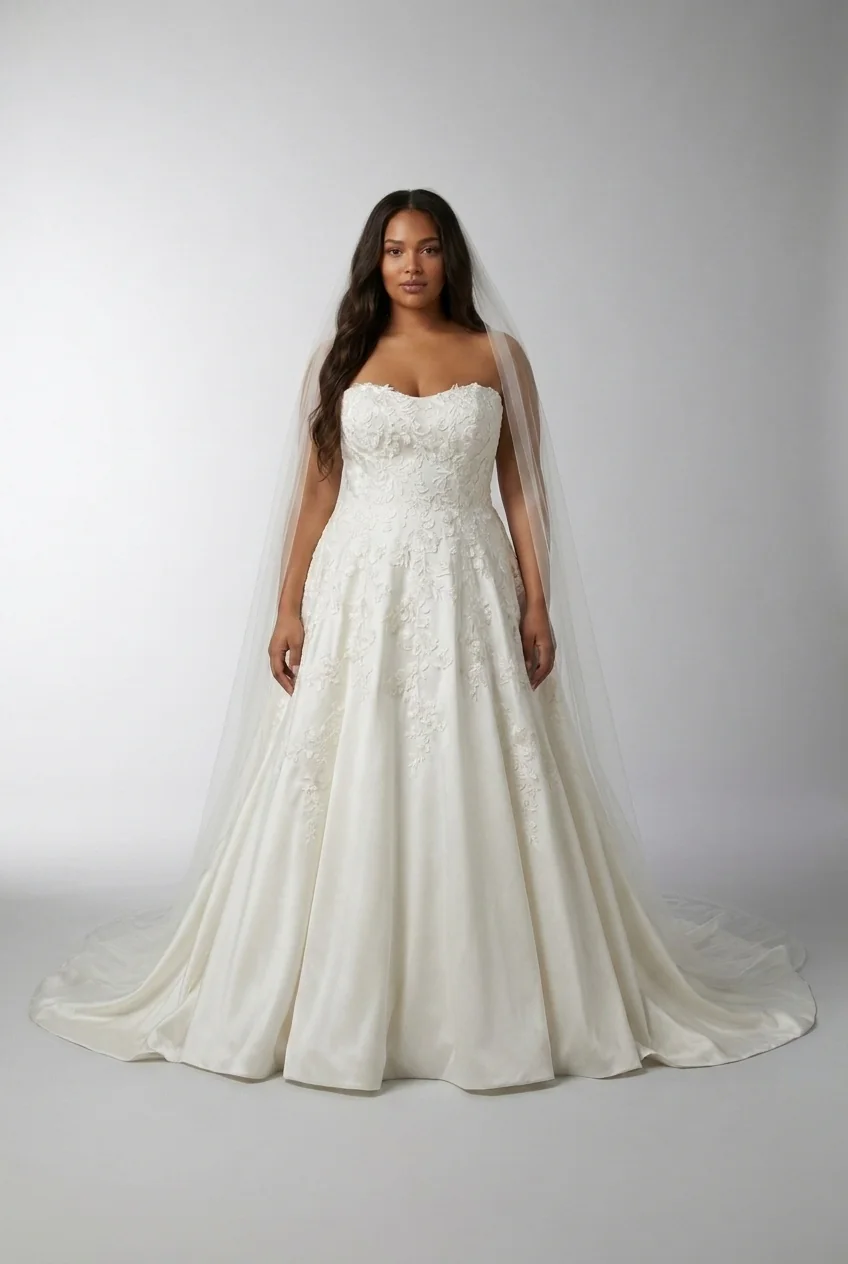 Wedding dress design - ballgown