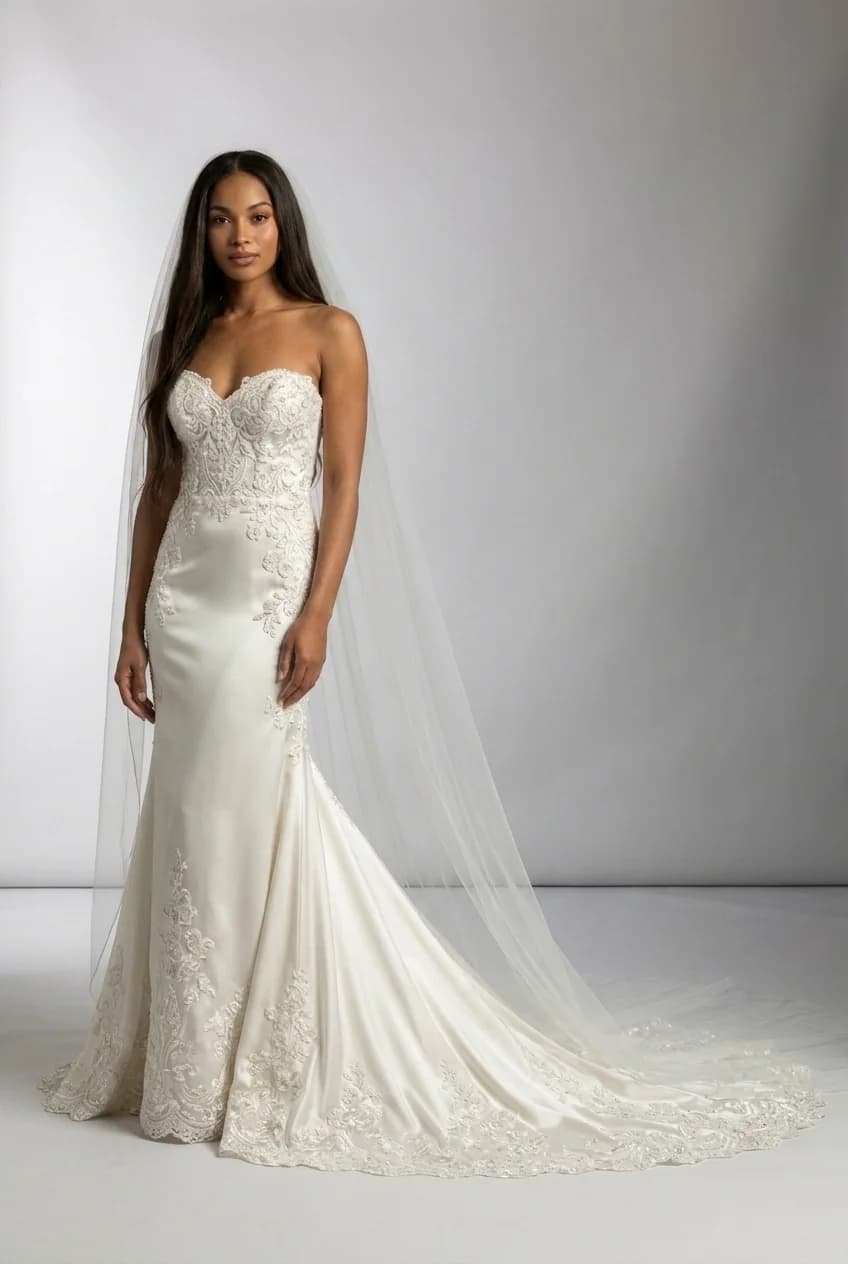 Wedding dress design - trumpet
