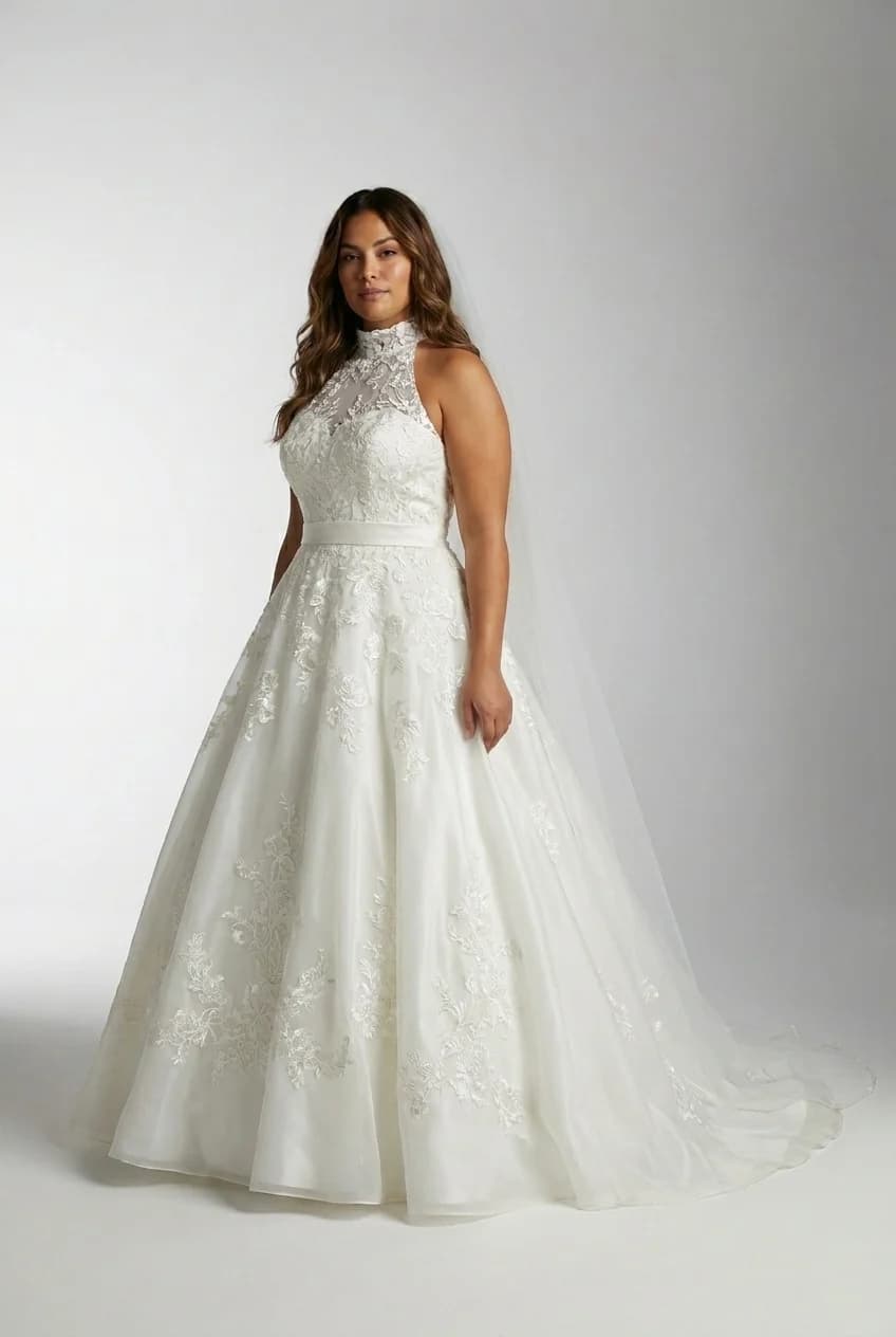Wedding dress design - ballgown