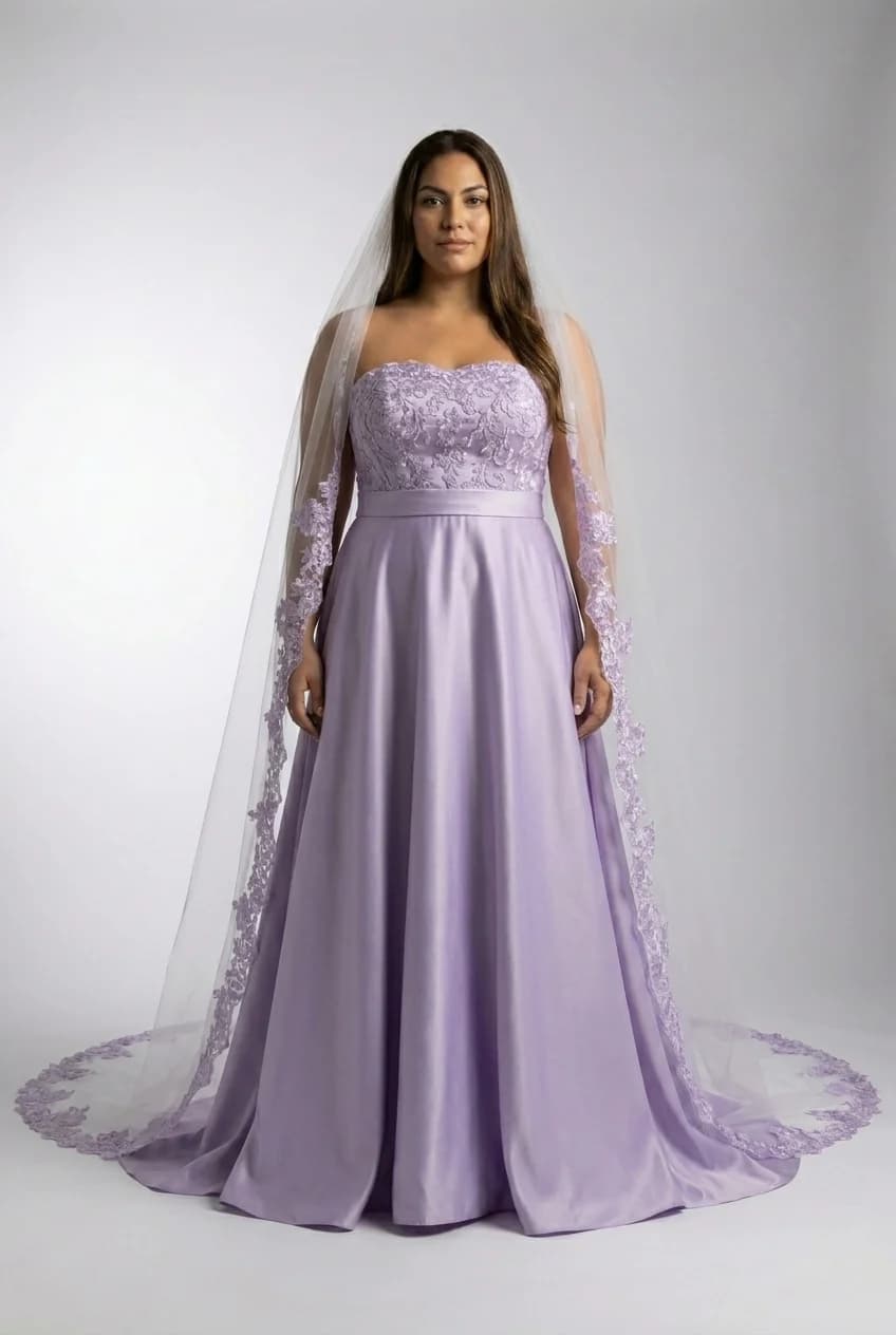 Wedding dress design - empire